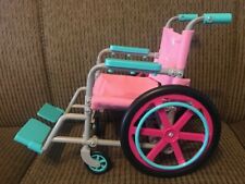 MY TWINN Doll Hospital Pink Foldable Wheelchair (for 18