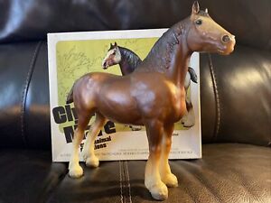 Breyer Chestnut Horse CLYDESDALE MARE #83 Vintage W/box