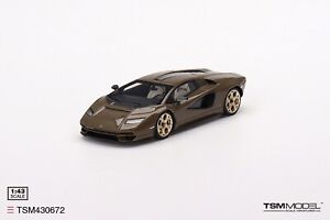 TSM430672 TSM-Model: 1/43 Lamborghini Countach LPI 800-4 Dark Bronze 2022
