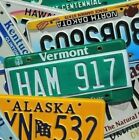 Authentic License Plate - ALL 50 STATES + Territories NICE License Plates Lot