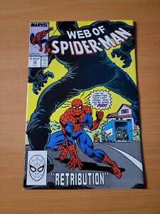 Web of Spider-Man #39 Direct Market Edition ~ NEAR MINT NM ~ 1988 Marvel Comics