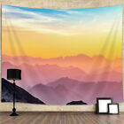 Sunset Mountain Extra Large Tapestry Wall Hanging Nature Background Fabric