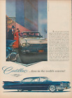 1959 Cadillac Automobile Car Blue White First In The World's Esteem Print Ad