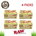 4 Packs Authentic RAW King Size ORGANIC Smoking Rolling Paper Roll 5 Meter US