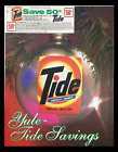 1984 Tide Detergent Yule-Tide Savings Circular Coupon Advertisement