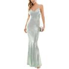 Speechless Womens Shimmer Strappy Prom Evening Dress Gown Juniors BHFO 5288