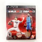 MLB 2K13/NBA 2K13 Combo Pack (Sony PlayStation 3, 2013) Worn Seal New Sealed