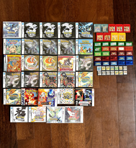 Pokemon Video Games Authentic LOT for GBA Nintendo DS/3DS/Gameboy Pick & Choose!