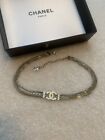Chanel Runway Light Gold CC Triple Chain Authentic Beautiful Choker Necklace