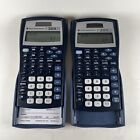 Texas Instruments TI-30X IIS Scientific Calculator, 10-Digit LCD, Blue Lot Of 2