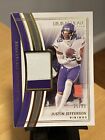 2023 Immaculate Justin Jefferson 26/49 Patch 2 Color Vikings