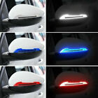 2PCS Reflective Carbon Fiber Car Side Mirror Warning Molding Trims Accessories (For: Toyota FJ Cruiser)