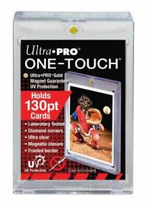 Qty of 3: 130 Pt Ultra PRO ONE TOUCH Magnetic Holder for Thick Jersey Cards