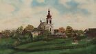 Clearance Sale Painting Bavarian Village Church Signed E Wagner Dated