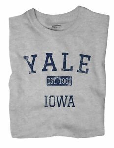 Yale Iowa IA T-Shirt EST