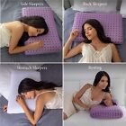 PharMeDoc Ventilated Cooling Memory Foam Pillow - Removable Pillow Case