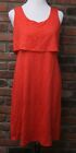 Women's CABI The Weekend Dress Sunset Orange (coral) Size Small Style 5972