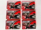 New ListingMaxell UR-90 Blank Audio Cassette Tapes 90 Min Normal Bias Lot Of 6