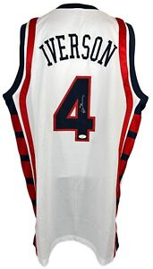 New ListingAllen Iverson autographed signed jersey NBA Philadelphia 76ers JSA COA