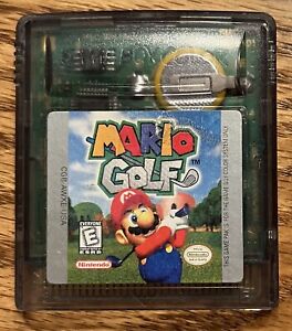 Nintendo Game Boy Color Mario Golf Cartridge Only Tested Working NEW BATTERY