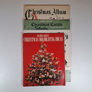 Vintage Christmas Time Booklets VTG 1954-73 Sheet Music