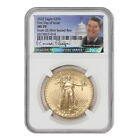 2022 $50 Gold Eagle NGC MS70 First Day of Issue Reagan Label FDOI 1oz 22KT Coin