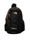 The North Face Jester backpack with adjustable straps, Black White, pre-Owned