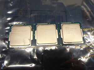 Lot of 3 Intel quad Core i5-4590T Desktop CPU SR1S6 2.00GHZ (SR1S6)