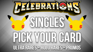 Pokemon Celebrations Holos Promos Ultra Rare (Singles) ALL CARDS Near Mint (NM)