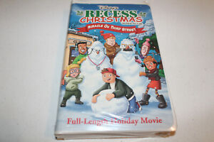 Recess Christmas: Miracle on Third Street (Factory Sealed VHS 2001, Clamshell)