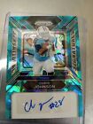 New Listing2023 Chris Johnson Prizm Blue Cracked  Ice Auto Card Numbered/99. Tennessee...