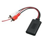 12V Car Audio Stereo Bluetooth AUX Receiver Module 2RCA Interface Cable Adapter (For: More than one vehicle)
