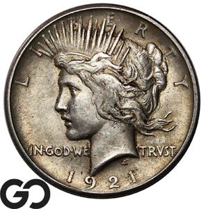 New Listing1921 Peace Dollar, Ultra High Relief, Choice Uncirculated++ Key Date