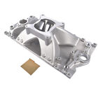 High Rise Single Plane Small Block Intake Manifold for Chevy SBC 350 3000-7500+