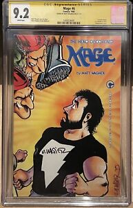 Mage #6 First Grendel in Color Signed Matt Wagner CGC SS 9.2