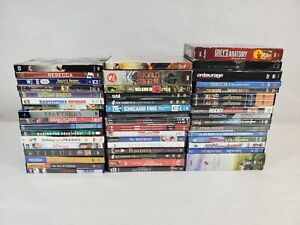 DVD Movies/TV Shows Bulk Lot 15.4lbs: Chicago Fire, Star Wars & More - Untested
