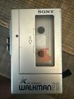 Vintage Sony Walkman WM-F1 FM CASSETTE  Stereo Player Japan -Repair/ AS IS -READ