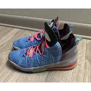 Nike Lebron 18 'Best of 1-9' WHAT THE? Basketball Shoes (DM2813-400) Men's Sz 12