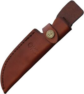 Ontario Sheath For RAT-3 Fixed-Blade Knife Brown Natural Leather Construction