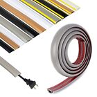 Cord Cover Floor Cable Protector - Strong Self Adhesive Floor Cord Covers for...