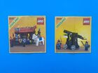 Lego Castle 6030 & 6041 Instruction Manuals Only Knights Vintage