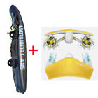 90min Black Electric Jet-Powered Surfboard + 2PCS W7 yellow underwater scooters