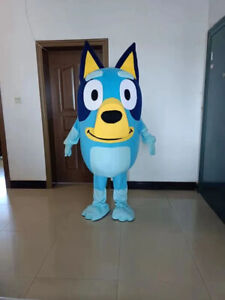 Bluey dog bingo mascot costume party carnival adult fancy cosplay fast to US