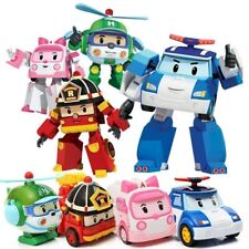 Happy Kid 6 Styles Korean Kid Toys Robocar Poli Transformation Robot Car