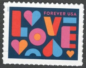 US. 5543. (Forever). Love Stamps. MNH. 2021