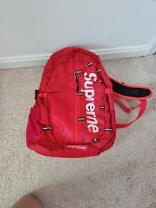 Supreme Backpack FW18 Red