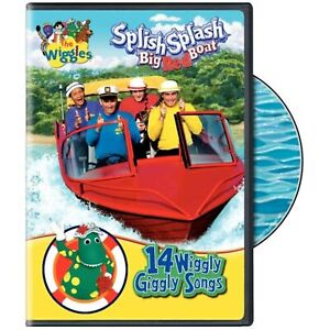 The Wiggles:  Splish Splash Big Red Boat/Sailing Around the World (DVD) NEW