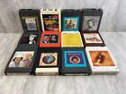 8 track tapes. Lot of 12 See Titles in Description