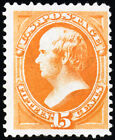 US Stamps # 163 Unused F-VF Unused Without Gum Fresh Color Scott Value $675.00