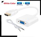 1080P HDMI Male to VGA Female Video Cable Cord Adapter Converter for PC Monitor
